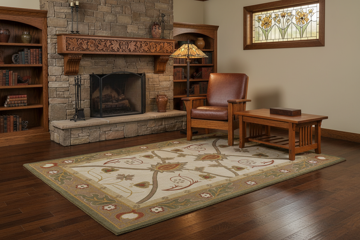 Cottage Garden Rug Lifestyle