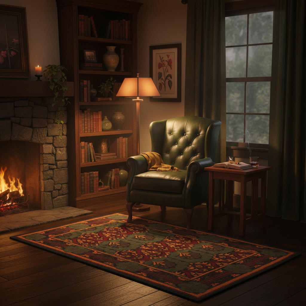 Donegal Glenmure Madder Red Cigar Room Nook
