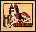 H is for Hound Print