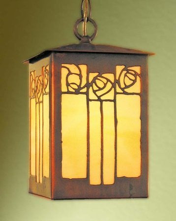 Lantern Pendant Rose Design by James Mattson