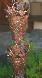 Hummingbird Copper Rain Chain