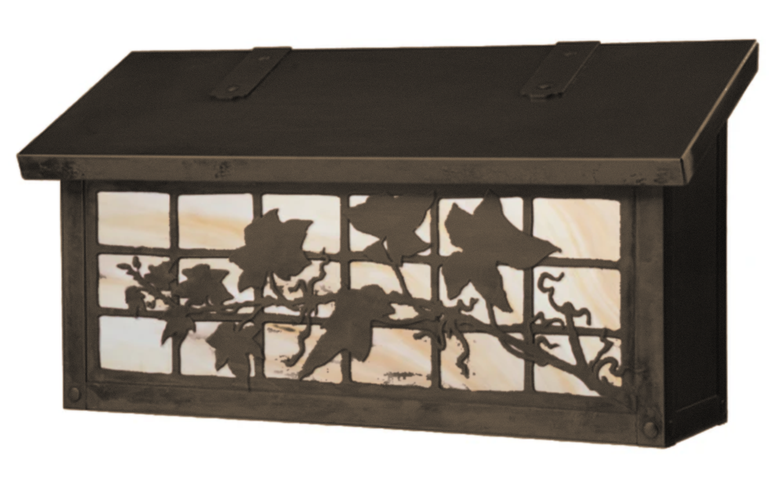 English Ivy Horizontal Mailbox AF-362