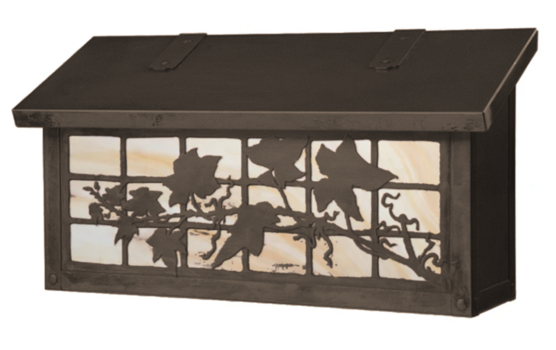 English Ivy Horizontal Mailbox AF-362