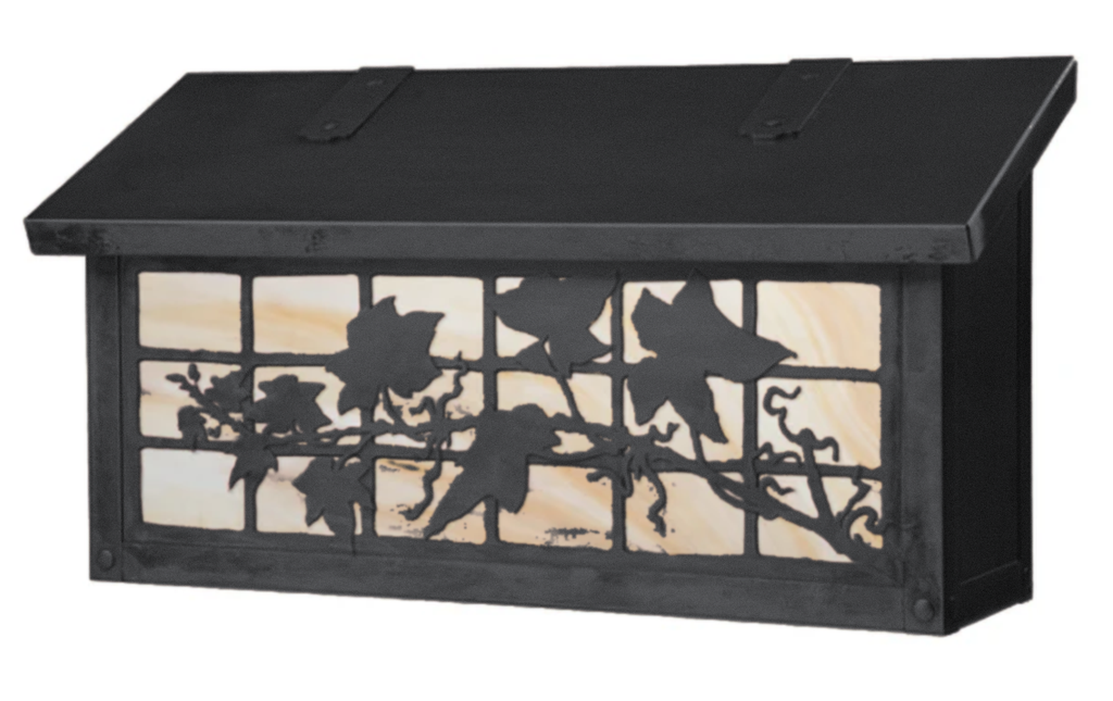 English Ivy Horizontal Mailbox AF-362