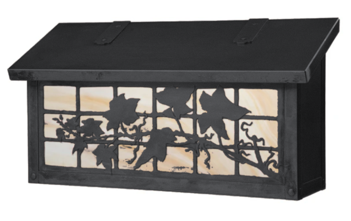 English Ivy Horizontal Mailbox AF-362