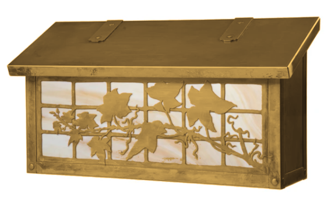 English Ivy Horizontal Mailbox AF-362