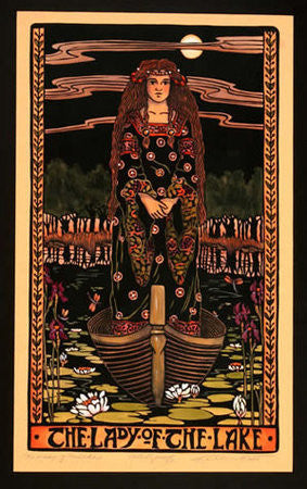 Lady Of The Lake Print