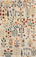 Garden of Paradise Parchment Rug
