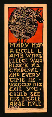 Mary's Lamb Print
