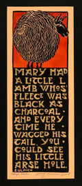 Mary's Lamb Print