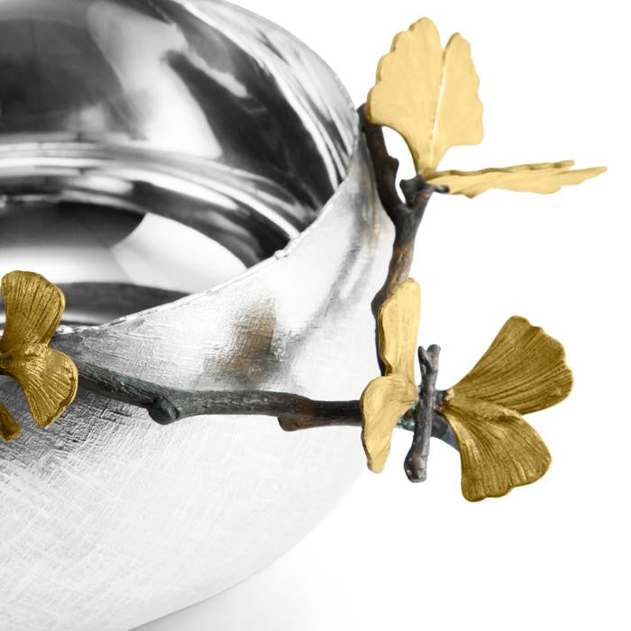 Butterfly Ginkgo Serving Bowl by Michael Aram