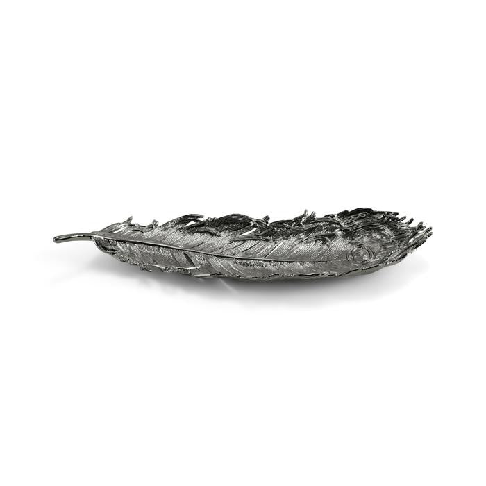 Plume Tray Nickleplate by Michael Aram