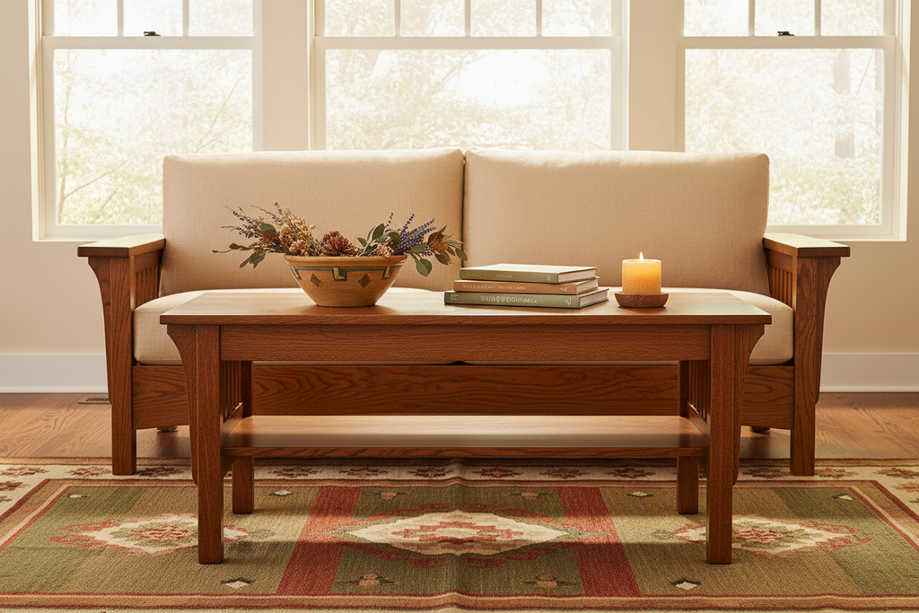 Mission Coffee Table - Arts & Crafts Lifestyle