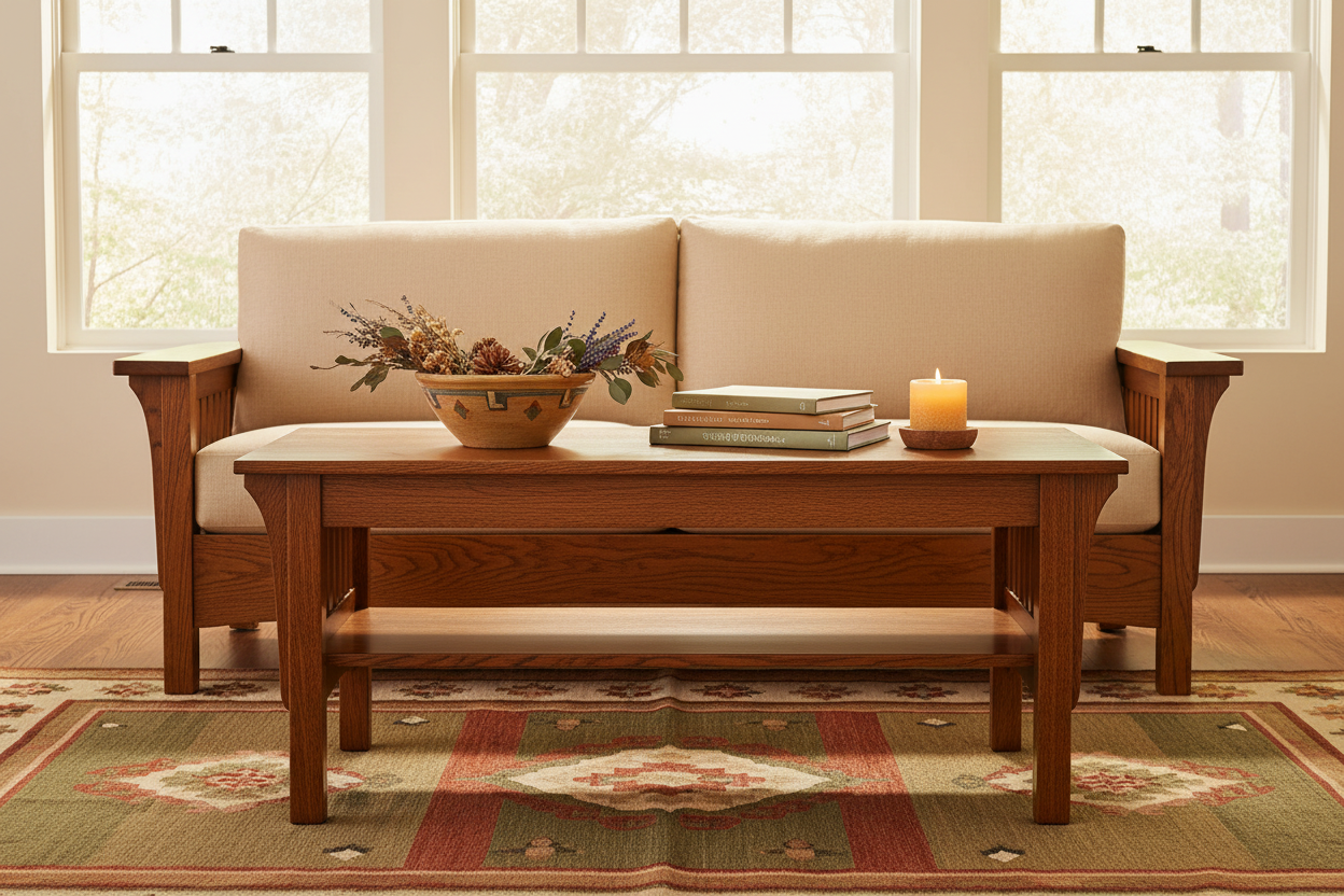Mission Coffee Table - Arts & Crafts Lifestyle