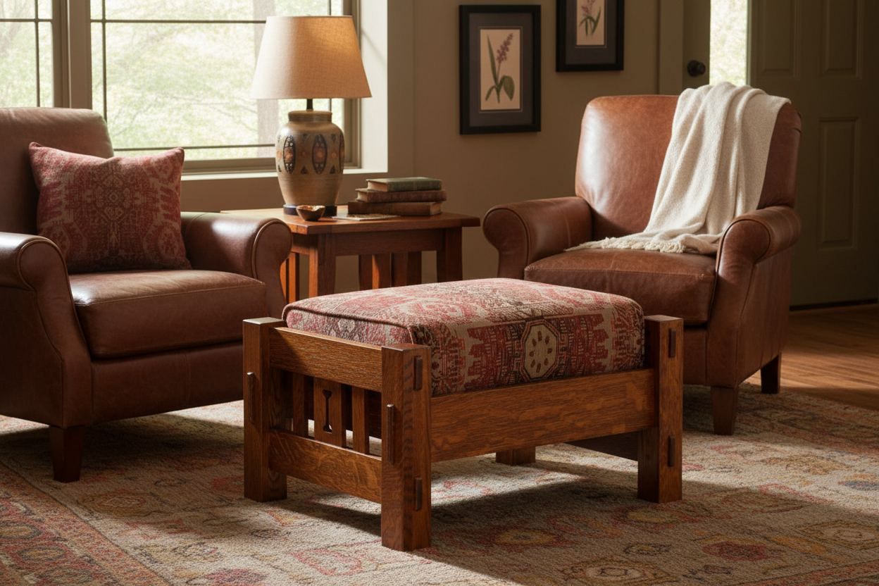 Morris Mission Ottoman Lifestyle