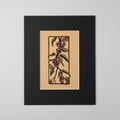 On the Vine - Wide Black Mat