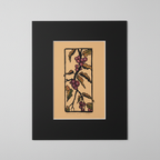 On the Vine - Wide Black Mat