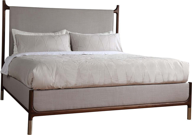 Walnut Grove Upholstered Bed by Stickley