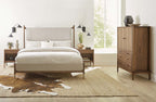 Walnut Grove Upholstered Bed by Stickley
