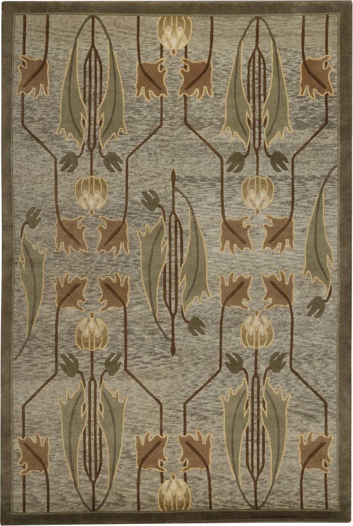 Rennie Tulip Sage Stickley Rug