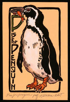 P is for Penquin Print