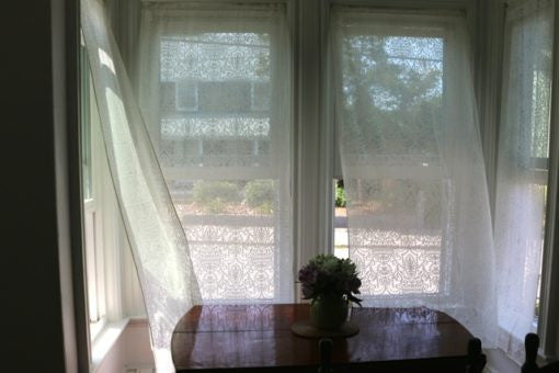 Regency Lace Curtain Panel