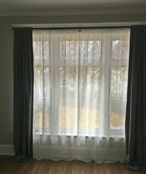 Regency Lace Curtain Panel
