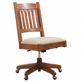 Mission Armless Swivel Desk Chair By Stickley