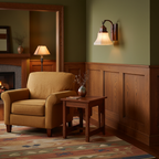 Ruskin RB-1 Raw Copper Sconce Lifestyle