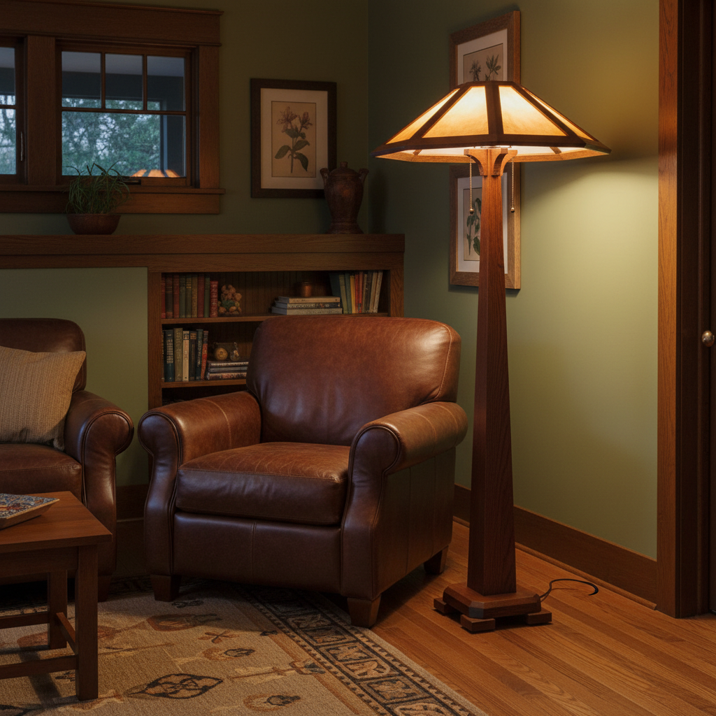 Saugatuck Floor Lamp Lifestyle