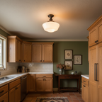 Schoolhouse Semi-Flush Lifestyle