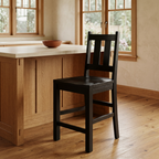 Sequoia counter chair in a warm Craftsman kitchen