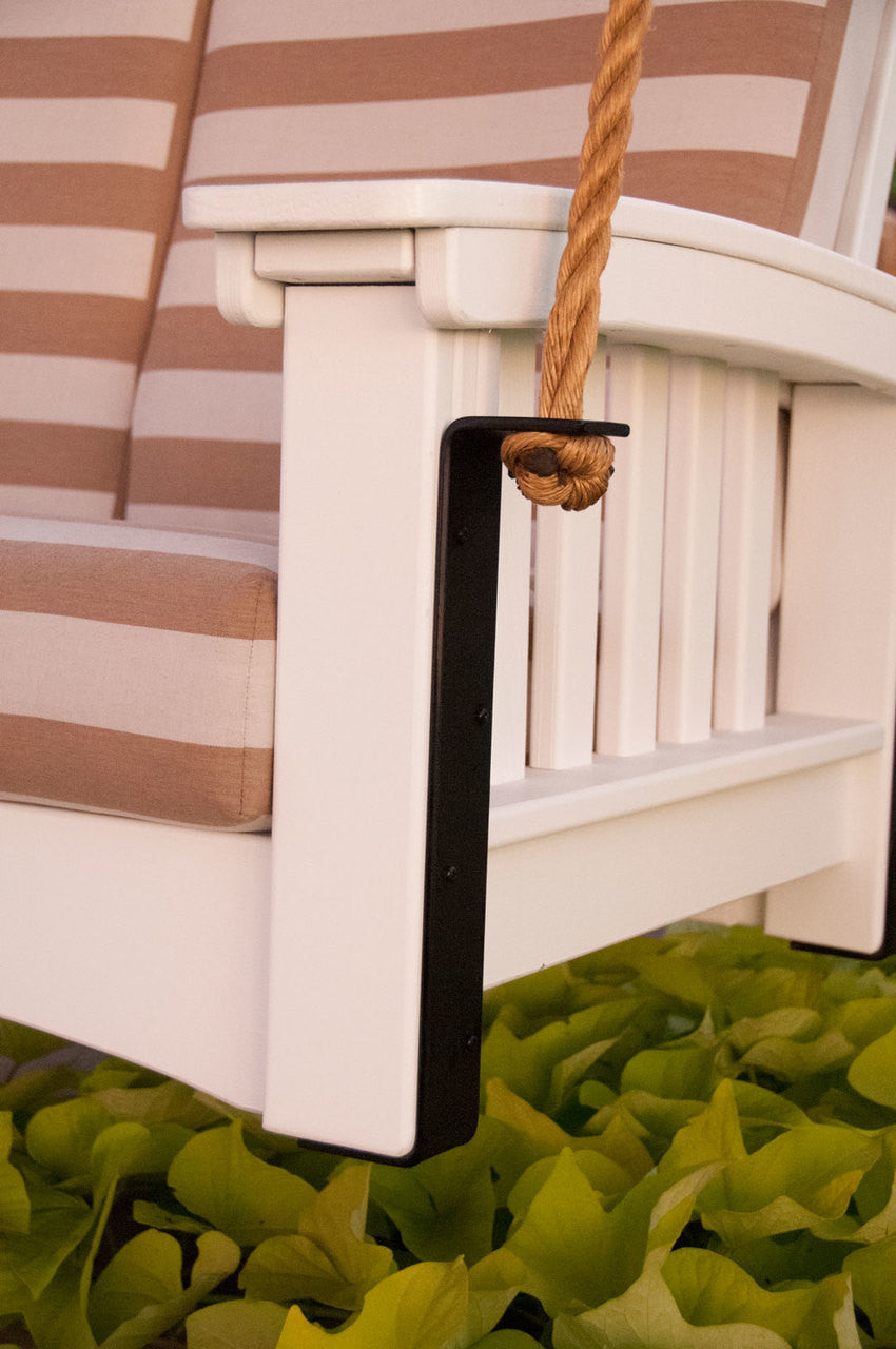Mission Outdoor Love seat Rope Swing