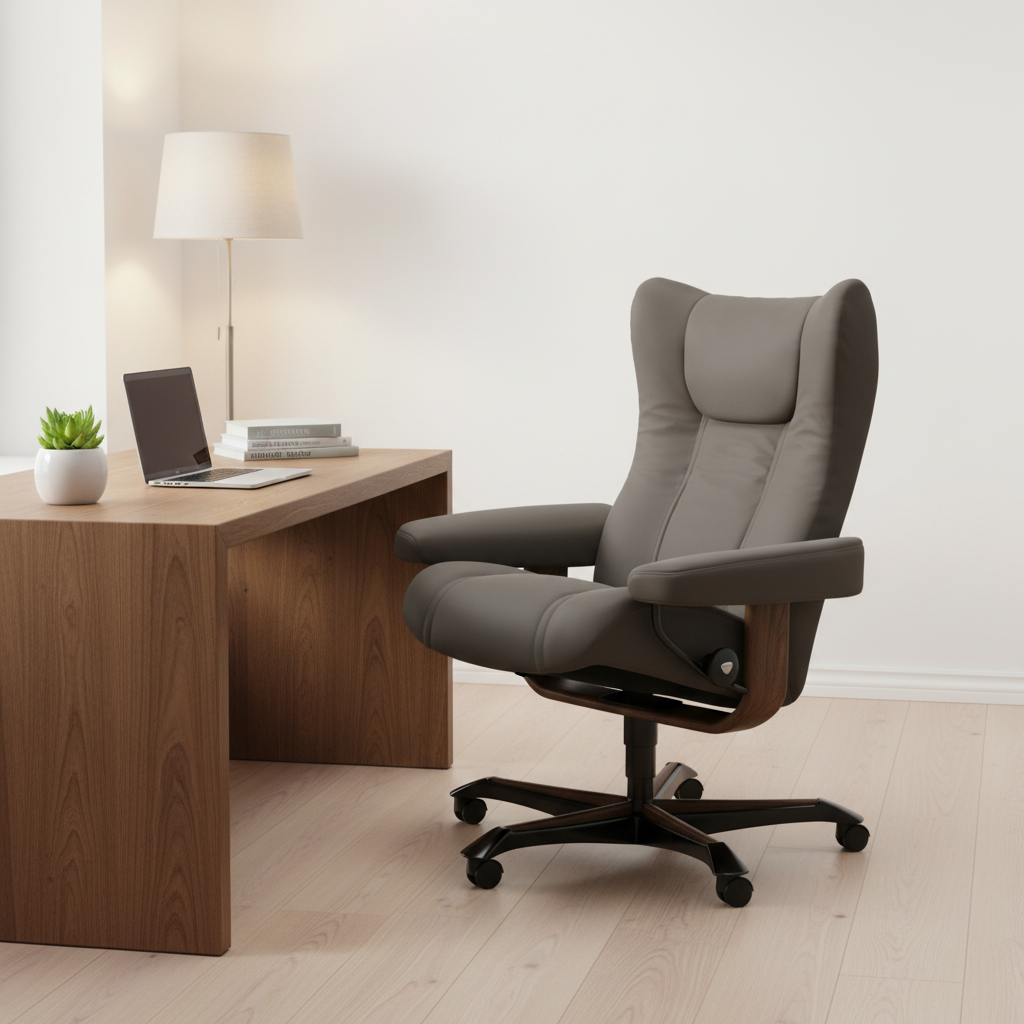 Stressless Wing Office Chair Lifestyle