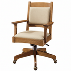 Swivel Desk Chair in Fabric