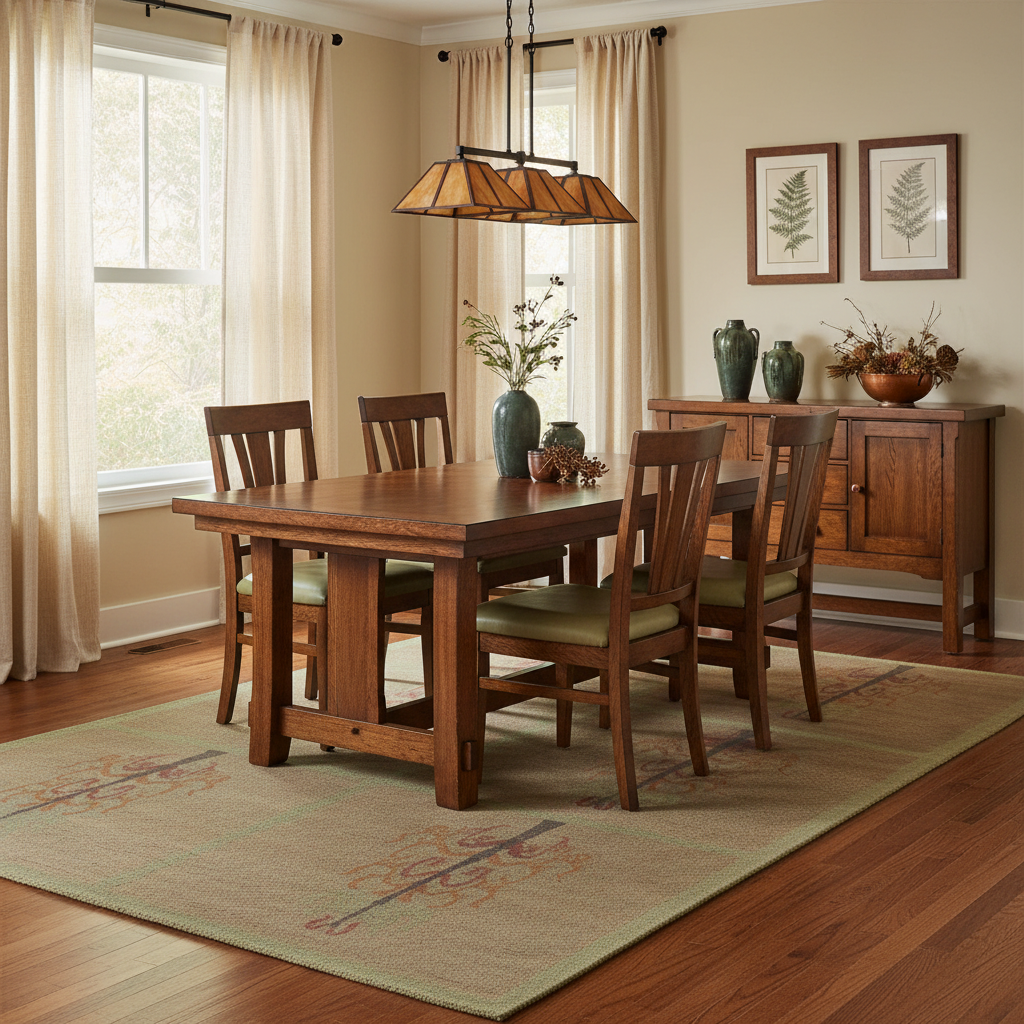 Tree of Life Fern Dining Room Lifestyle