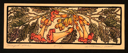 Trumpet Vine Print