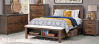 Williamsport Bookcase Bed w/ Drawers