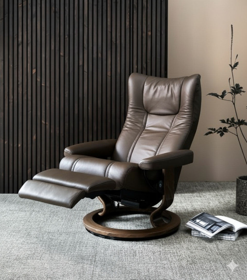 Stressless Wing Classic Power Recliner