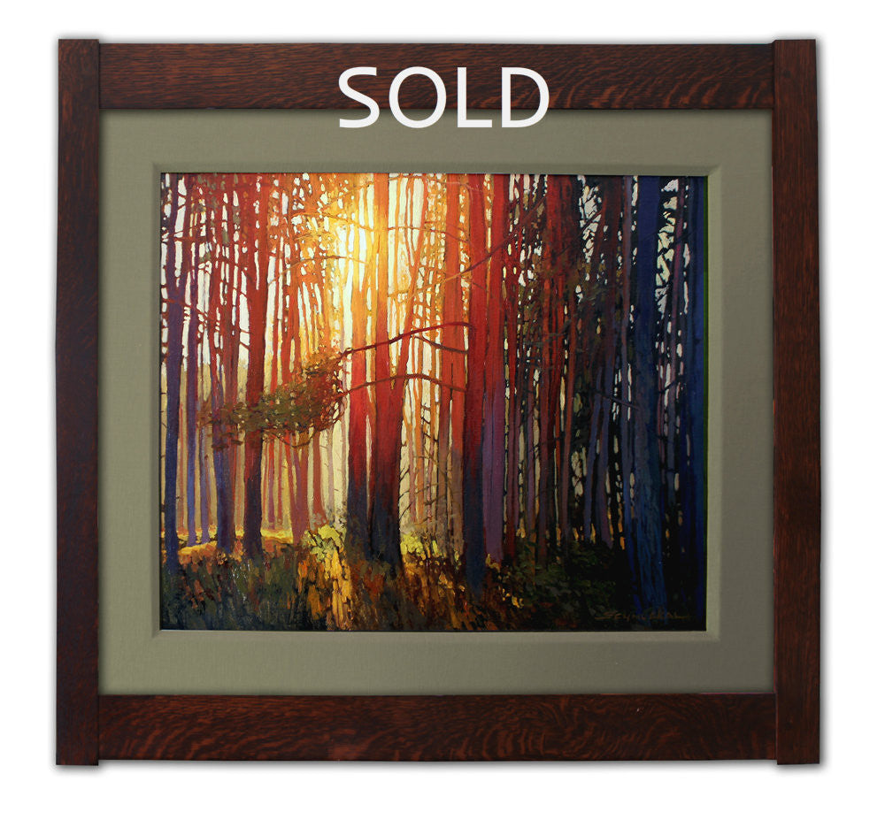 Woodland Tapestry Oil on Canvas
