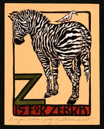 Z is for Zebra Print